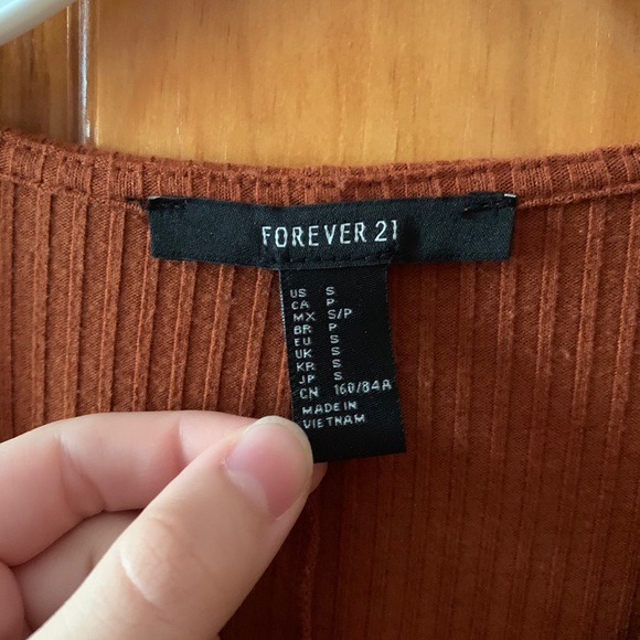 amber F21 knotted dress - Picture 4 of 4